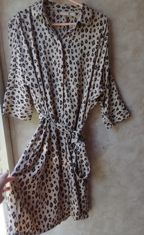 Chicos cheeta print dress
